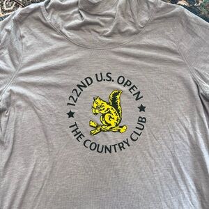 122nd U.S. Open The Country Club Long Sleeve Hood Shirt Women’s Extra Large